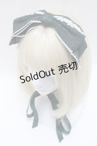 axes femme kawaii / レディローズヘッドドレス  グリーン S-25-05-08-003-AX-AC-AS-ZS