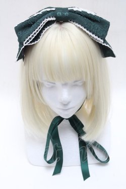 画像2: axes femme kawaii / レディローズヘッドドレス  グリーン S-25-05-08-003-AX-AC-AS-ZS