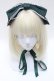 画像2: axes femme kawaii / レディローズヘッドドレス  グリーン S-25-05-08-003-AX-AC-AS-ZS (2)