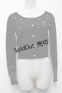 画像1: Angelic Pretty / Fantasic Dollyニットカーディガン  黒 S-25-05-08-024-AP-TO-HR-ZT033