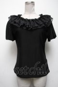 MR corset / パフ袖トップス  黒 S-25-05-08-025-PU-TO-AS-ZS