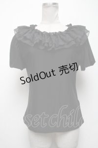 MR corset / パフ袖トップス  黒 S-25-05-08-025-PU-TO-AS-ZS