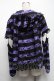 画像2: ACDC RAG / ハラジュクパーカー  黒ｘ紫 S-25-05-08-031-PU-TS-HR-ZS (2)