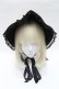 画像2: Moi-meme-Moitie / ローズクロスハーフボンネット  黒 S-25-05-08-004-MO-ZA-HR-ZS (2)