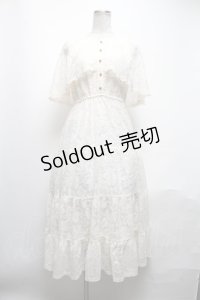 axes femme / ヴィンテージ風ドレス  キナリ S-25-05-08-042-AX-OP-HR-ZS