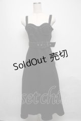 EAT ME / デニムフレアジャンスカ  黒 S-25-05-13-047-LO-OP-AS-ZS