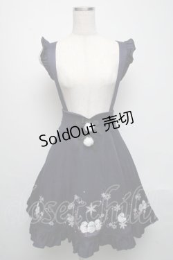 画像1: Amavel / Snow Fairy Crystalバッスルスカート  紺 S-25-05-13-053-CA-SK-AS-ZS