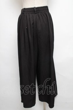 画像2: NieR Clothing / サイドZIPパンツ  黒x紫 S-25-05-13-060-PU-PA-AS-ZS
