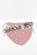Maison de FLEUR / いちご巾着  赤 S-25-05-13-013-LO-ZA-AS-ZS