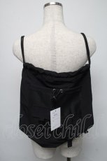 画像2: KINGLY MASK / ドロストコードバック  黒 S-25-05-13-016-PU-BG-AS-ZS (2)
