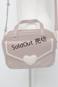 m petit by misako / TT*AMハートカブセ  ブラウン S-25-05-13-018-LO-BG-AS-ZS
