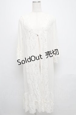 画像1: axes femme / レースガウン  オフ S-25-05-13-029-AX-TS-ET-ZS
