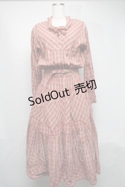 画像1: PINK HOUSE / チェックワンピース   S-25-05-13-038-LO-OP-AS-ZS