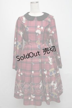 画像1: axes femme kawaii / ロンドントイズワンピース  ワイン S-25-05-13-039-AX-OP-AS-ZS