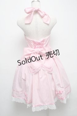 画像2: Angelic Pretty / スクールガールホルターネックジャンパースカート  ピンク S-25-05-14-040-AP-OP-AS-ZS