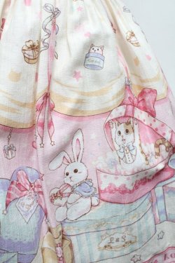 画像3: The Long Ears and Sharp Ears Studio / BOXジャンパースカート  オフ S-25-05-14-042-LO-OP-AS-ZS
