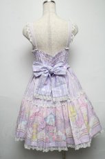 画像2: Angelic Pretty / Cotton Candy Shopジャンパースカート  ラベンダー S-25-05-14-044-AP-OP-AS-ZS (2)
