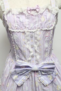 画像4: Angelic Pretty / Cotton Candy Shopジャンパースカート  ラベンダー S-25-05-14-044-AP-OP-AS-ZS