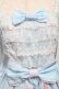 画像3: Angelic Pretty / Romantic Rose Letterジャンパースカート  サックス S-25-05-14-046-AP-OP-AS-ZS (3)