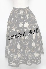PINK HOUSE / イノセントチャーチスカート  黒 S-25-05-14-056-LO-SK-AS-ZS