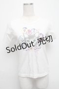 MILK / パンジーCAT Tee  白 S-25-05-14-009-ML-TO-AS-ZS