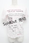 MILK / プリントTシャツ  ピンク S-25-05-14-014-ML-TO-AS-ZS