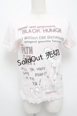 画像1: MILK / プリントTシャツ  ピンク S-25-05-14-014-ML-TO-AS-ZS