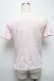 画像2: MILK / プリントTシャツ  ピンク S-25-05-14-014-ML-TO-AS-ZS (2)