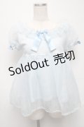 Angelic Pretty / Fancy Dollカットソー  サックス S-25-05-14-015-AP-TO-AS-ZS
