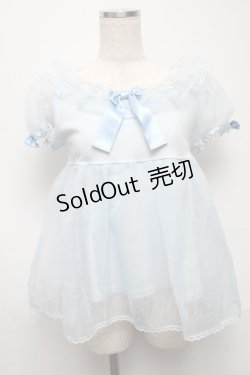 画像1: Angelic Pretty / Fancy Dollカットソー  サックス S-25-05-14-015-AP-TO-AS-ZS