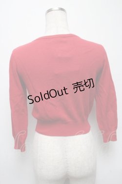 画像2: MILK / キャンディボタンカーディガン  赤 S-25-05-14-016-ML-TO-AS-ZS