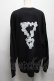 画像2: KINGLYMASK / ダブルトライアングル麻雀ビッグＴシャツ  黒 S-25-05-14-018-PU-TO-AS-ZS (2)