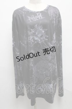 画像1: NieR Clothing / 転写プリントトップス  グレー S-25-05-14-020-PU-TO-AS-ZS