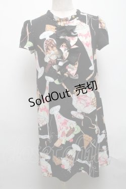 画像1: MILK / パフェツィギーワンピース  黒 S-25-05-14-021-ML-OP-AS-ZS