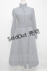 Sheglit / Victorianバッスルワンピース  ブルー S-25-05-14-023-EL-OP-HR-ZS