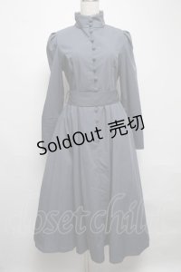 Sheglit / Victorianバッスルワンピース  ブルー S-25-05-14-023-EL-OP-HR-ZS