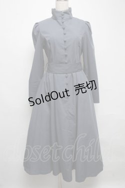 画像1: Sheglit / Victorianバッスルワンピース  ブルー S-25-05-14-023-EL-OP-HR-ZS