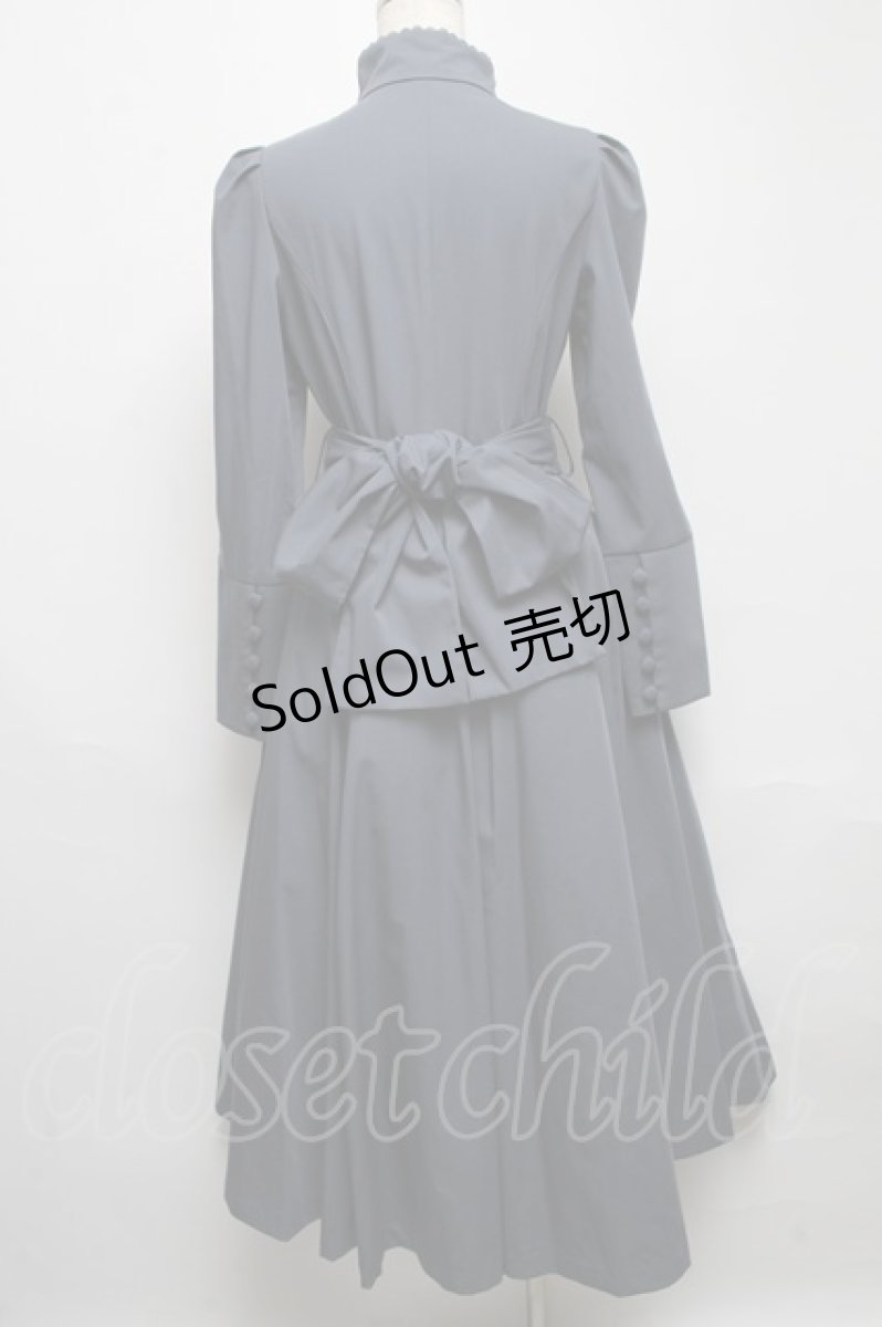 画像2: Sheglit / Victorianバッスルワンピース  ブルー S-25-05-14-023-EL-OP-HR-ZS (2)