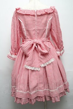 画像2: Angelic Pretty / Lovelyチェックワンピース  赤 S-25-05-14-027-AP-OP-AS-ZS