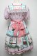 画像2: BABY,THE STARS SHINE BRIGHT / Kitten’s Sweet Cherries Cafe Diner柄ワンピース  ピンク S-25-05-14-028-BA-OP-AS-ZS (2)