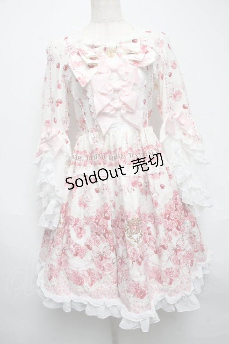 画像1: BABY,THE STARS SHINE BRIGHT / Le Bouquet Eternel柄ワンピース  オフ S-25-05-14-030-BA-OP-AS-ZS (1)