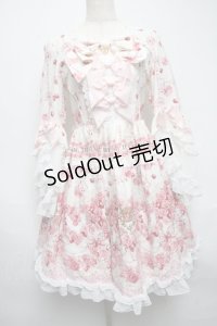 BABY,THE STARS SHINE BRIGHT / Le Bouquet Eternel柄ワンピース  オフ S-25-05-14-030-BA-OP-AS-ZS