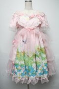BABY,THE STARS SHINE BRIGHT / Thumbelina Fairy Tale〜未来への旅立ち〜柄ワンピース  ピンク S-25-05-14-032-BA-OP-AS-ZS