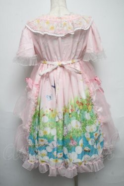 画像2: BABY,THE STARS SHINE BRIGHT / Thumbelina Fairy Tale〜未来への旅立ち〜柄ワンピース  ピンク S-25-05-14-032-BA-OP-AS-ZS