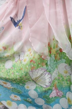 画像4: BABY,THE STARS SHINE BRIGHT / Thumbelina Fairy Tale〜未来への旅立ち〜柄ワンピース  ピンク S-25-05-14-032-BA-OP-AS-ZS