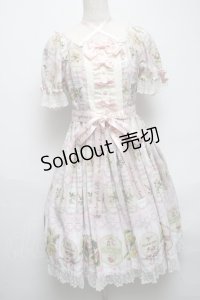 metamorphose / vintage fruitリボンワンピース  ピンク S-25-05-14-033-ME-OP-AS-ZS