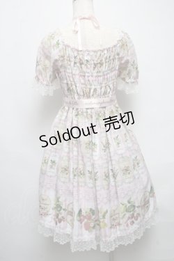 画像2: metamorphose / vintage fruitリボンワンピース  ピンク S-25-05-14-033-ME-OP-AS-ZS