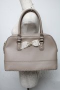 Maison de FLEUR / benjamineボストンバッグ  ベージュ S-25-05-16-006-LO-BG-AS-ZS