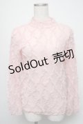 POPPY / Pink wave tulle tops  ピンク S-25-05-16-018-LO-BL-HR-ZS