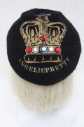 Angelic Pretty / Antique Crownベレー帽  黒 S-25-05-16-003-AP-AC-AS-ZS